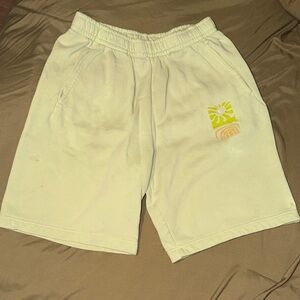 Nike Men's Cream Athletic Shorts